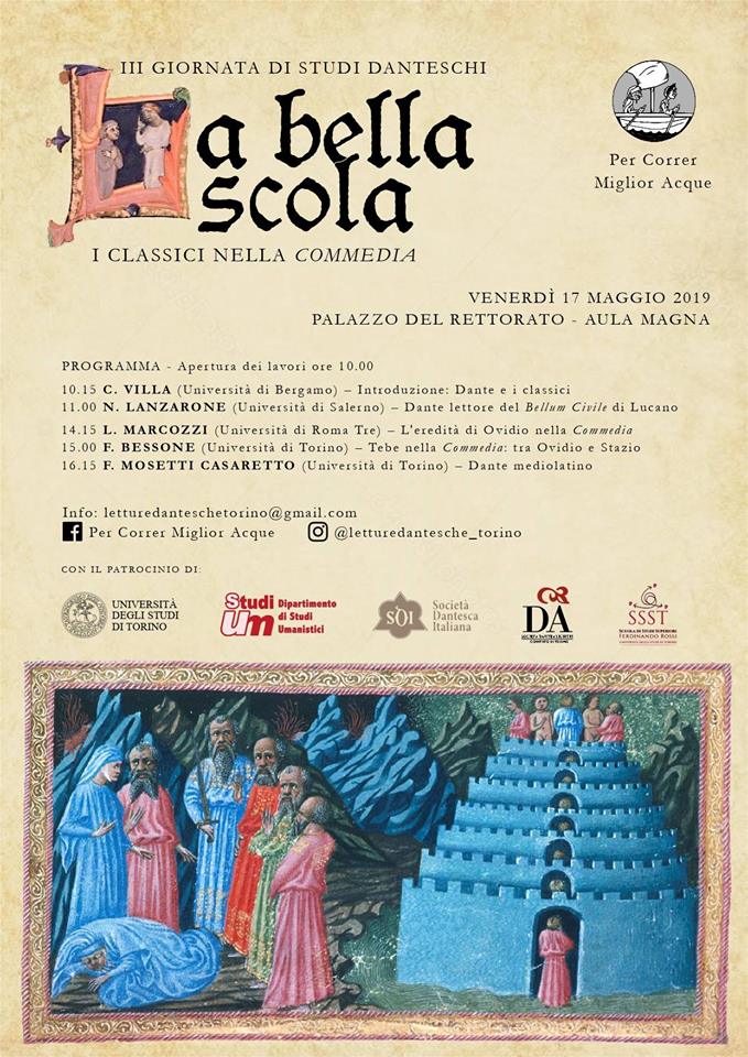 17/5/2019  “La bella scola. I classici nella commedia.”