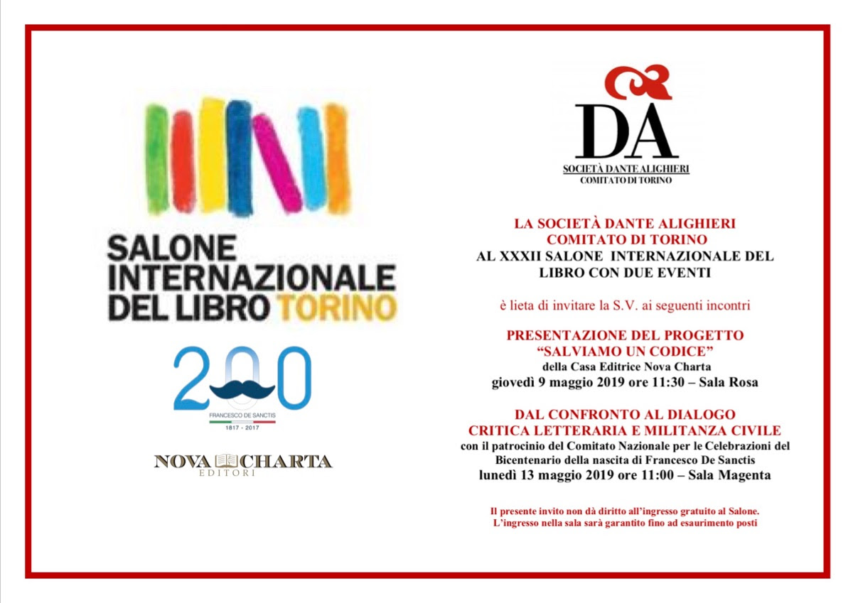 La Dante di Torino al Salone del Libro