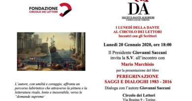 I lunedì della Dante al circolo dei lettori. I lunedì della Dante al circolo dei lettori.