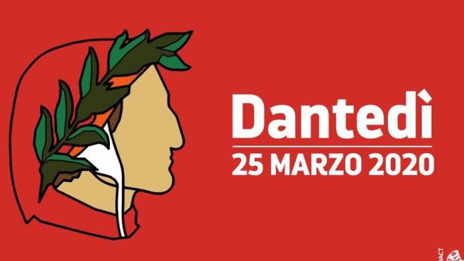 #Dantedì flashmob h 18 25/3/2020 #stoacasacondante