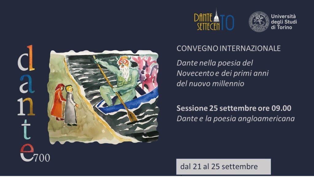 Convegno Dante e la poesia del Novecento – 25 settembre ore 09.00