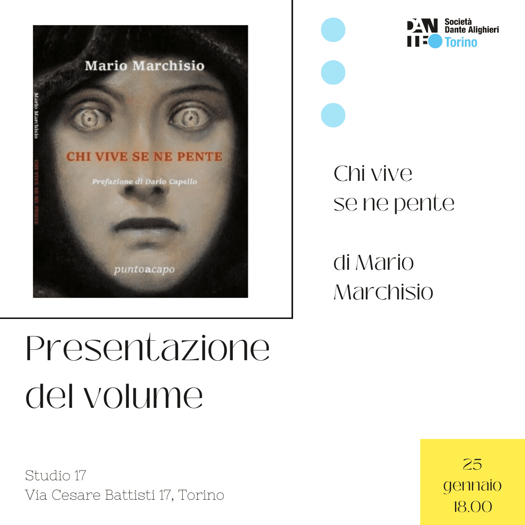 Presentazione del volume “Chi vive se ne pente” di M. Marchisio
