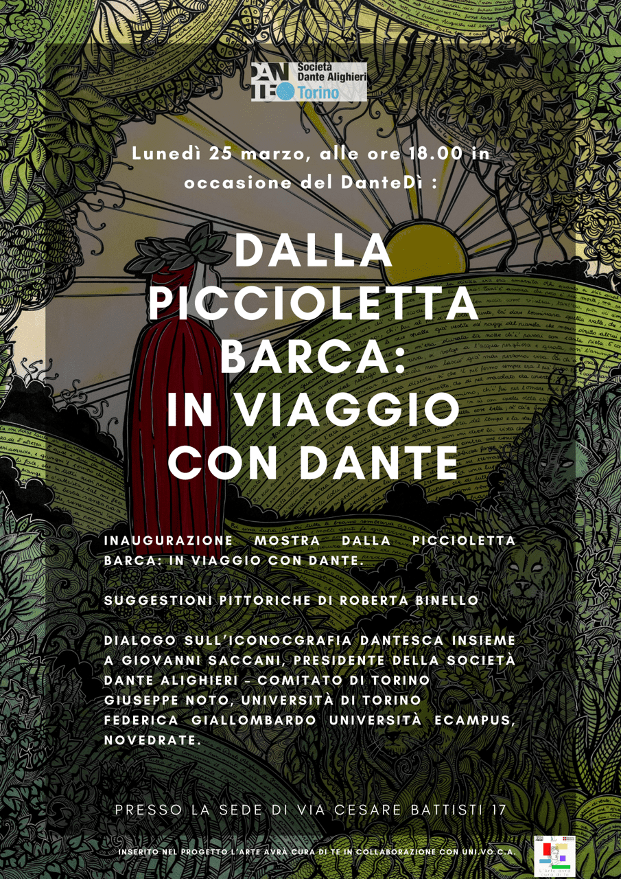 Inaugurazione mostra: Dalla piccioletta barca: in viaggio con Dante