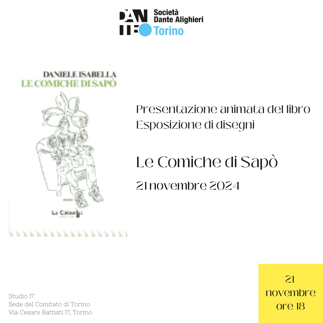 Presentazione animata del libro “Le comiche di Sapò” di D. Isabella