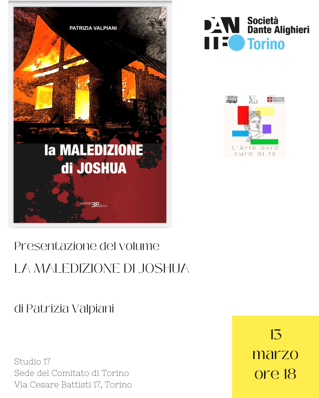 Presentazione del volume La maledizione di Joshua di P. Valpiani