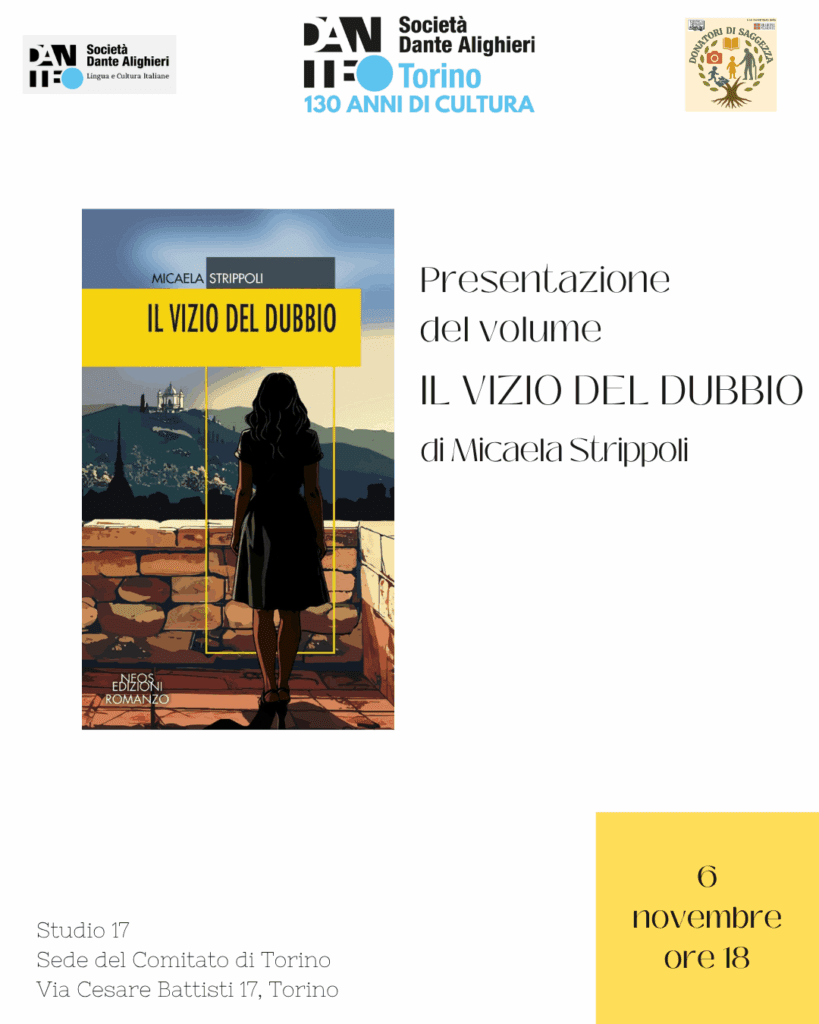 Registrazione della presentazione del volume “Il vizio del dubbio” di M. Strippoli